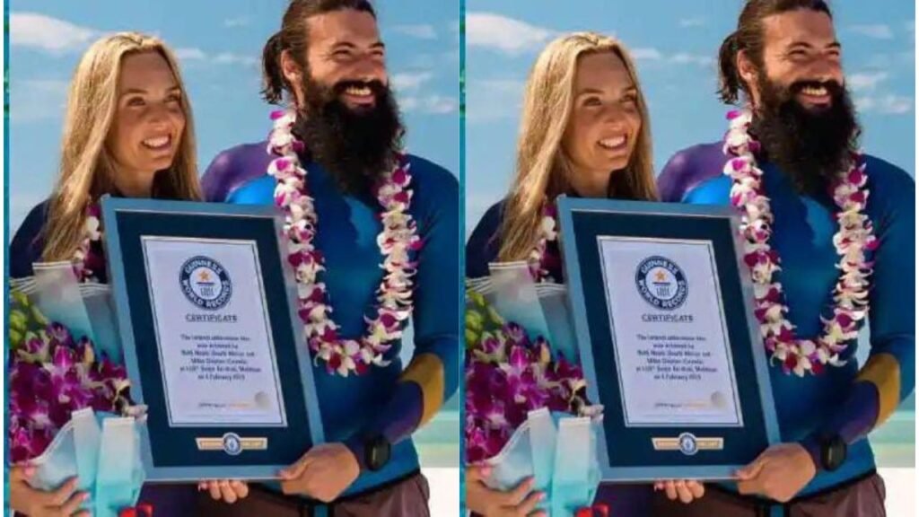 This couple made a Guinness record with a kiss! Lovers you can do this feat