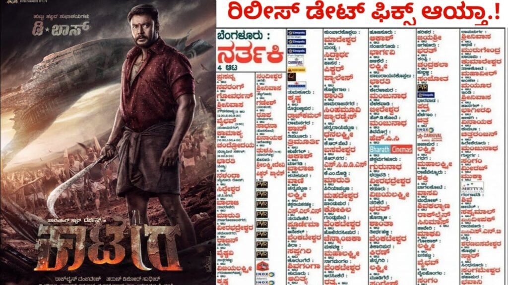 darshan thoogudeepa kaatera movie release date