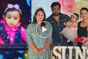 Do you know how was Dhruva Sarja's daughter's birthday?