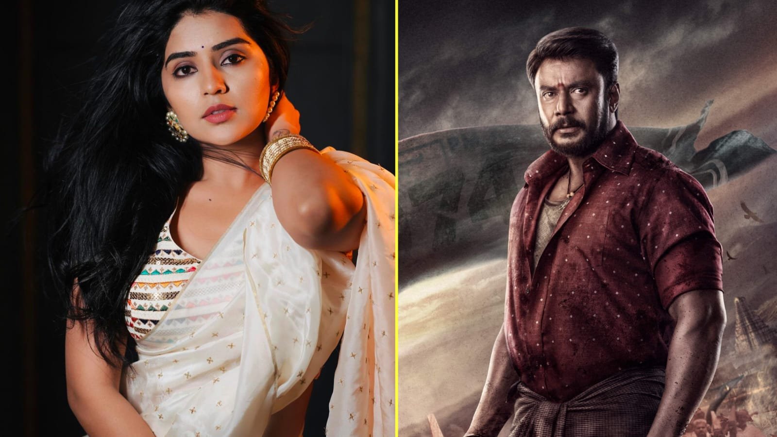 Megha Shetty is happy after watching D Boss movie 'Katera'